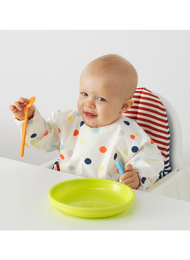 Polka Dotted Full Sleeves Bib - Image 2